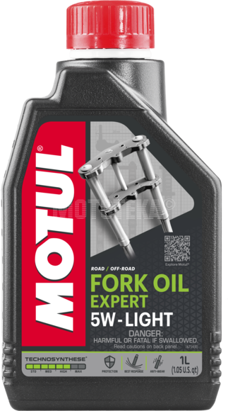 Масло вилочное MOTUL (Мотюль) Fork Oil Expert Light 5W (1L) Масло вилочное MOTUL (Мотюль) Fork Oil Expert Light 5W (1L)
