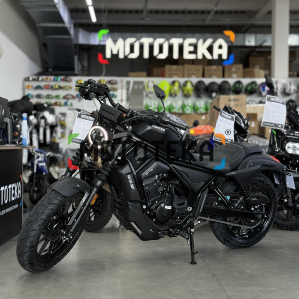 Мотоцикл чоппер / круизер ZONTES (Зонтес) ZT200-C2 (4T ZT168ML EFI) 16/16 (2025 г.) чёрный с ПТС | Мототека