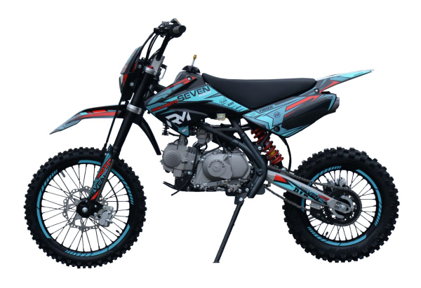 Питбайк Regulmoto (Регулмото) SEVEN MEDALIST 17/14 чёрный/синий | Мототека Питбайк Regulmoto (Регулмото) SEVEN MEDALIST 17/14 чёрный/синий | Мототека