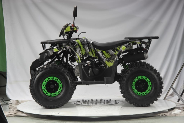 Квадроцикл детский Мотомир ATV BRAVO 125 аниме-красный (машинокомплект) | Мототека