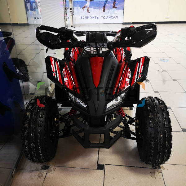 Квадроцикл детский Мотомир ATV Sporty красный/чёрный (машинокомплект) | Мототека