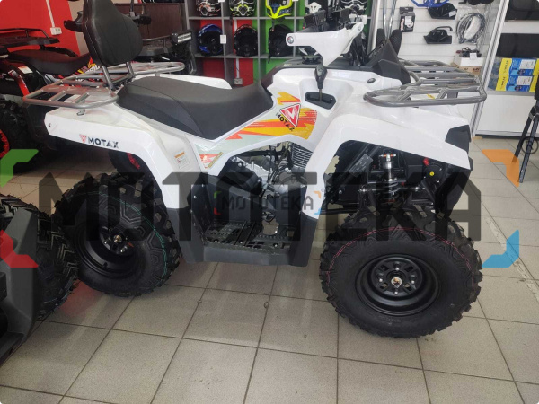 Квадроцикл Motax (Мотакс) ATV Grizlik 200 Ultra чёрный (машинокомплект) | Мототека